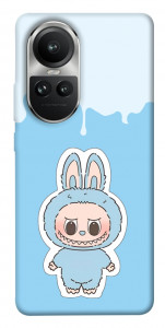 Чохол Labubu blue для Oppo Reno10