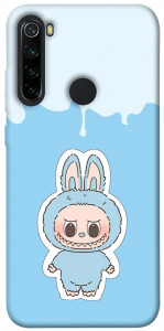 Чохол Labubu blue для Xiaomi Redmi Note 8 2021