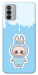 Чохол Labubu blue для Nokia G42