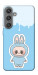 Чохол Labubu blue для Galaxy S24+