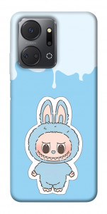 Чехол Labubu blue для Huawei Honor X7a