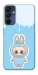 Чохол Labubu blue для Galaxy A15
