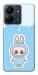 Чехол Labubu blue для Xiaomi Poco C65