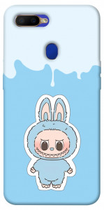Чехол Labubu blue для Oppo A7