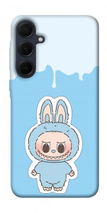 Чехол Labubu blue для Galaxy A55