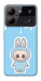 Чехол Labubu blue для ZTE Blade A54 4G