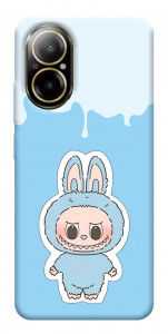 Чохол Labubu blue для Realme C67 4G