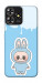 Чехол Labubu blue для ZTE Blade A73 4G