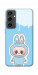 Чехол Labubu blue для Galaxy S24 FE