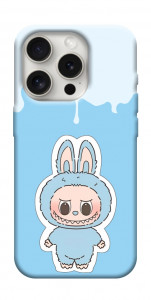 Чохол Labubu blue для iPhone 16 Pro