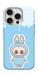 Чохол Labubu blue для iPhone 16 Pro Max