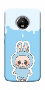Чехол Labubu blue для Motorola Moto G5S