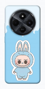 Чехол Labubu blue для Xiaomi Poco C75