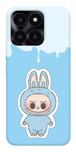 Чехол Labubu blue для Huawei Honor X6a