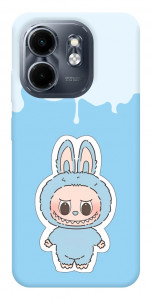 Чохол Labubu blue для Infinix Smart 9 4G