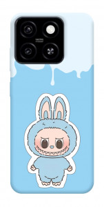 Чехол Labubu blue для ZTE Blade A55 4G