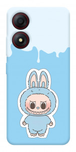 Чохол Labubu blue для ZTE Blade A34 4G