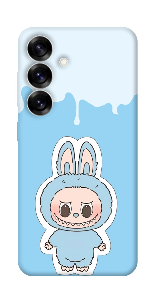 Чохол Labubu blue для Galaxy S25+