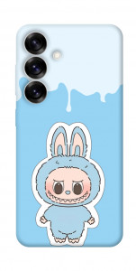 Чохол Labubu blue для Galaxy S25+