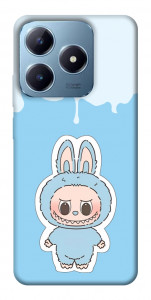Чехол Labubu blue для Realme C63 4G