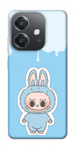 Чохол Labubu blue для Oppo A3 4G
