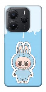 Чохол Labubu blue для Xiaomi Redmi Note 14 5G