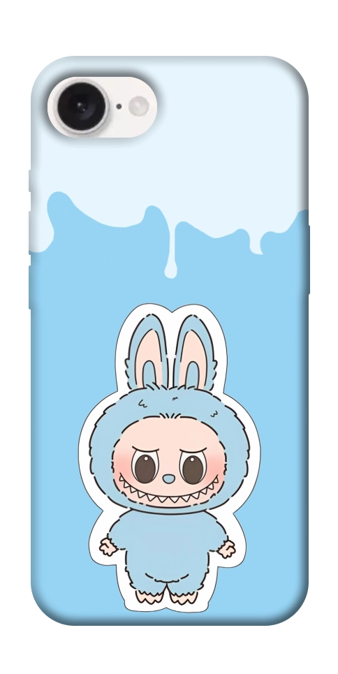 Чехол Labubu blue для iPhone 16e