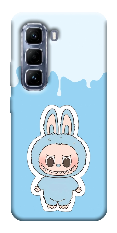 Чехол Labubu blue для Infinix Hot 50 Pro