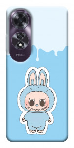 Чехол Labubu blue для Oppo A60 4G