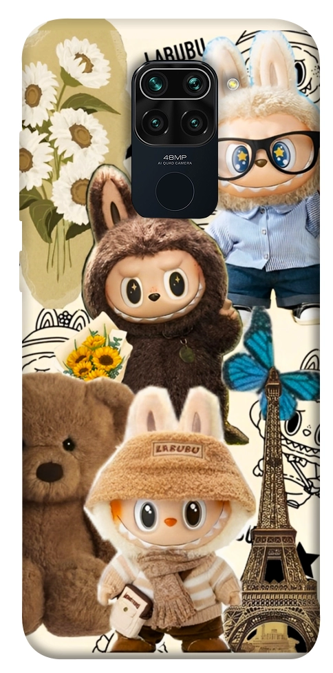 Чехол Labubu mood для Xiaomi Redmi 10X