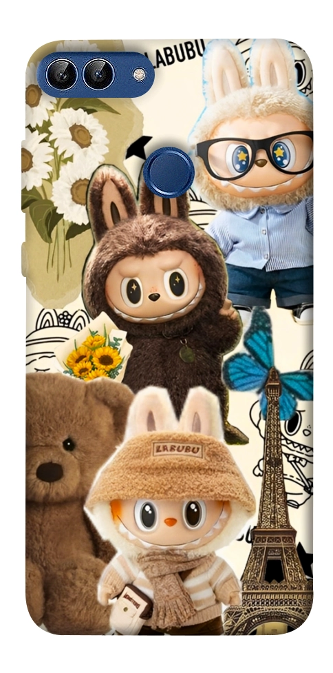 Чехол Labubu mood для Huawei P Smart