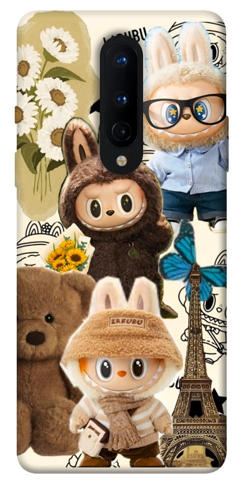 Чехол Labubu mood для OnePlus 8