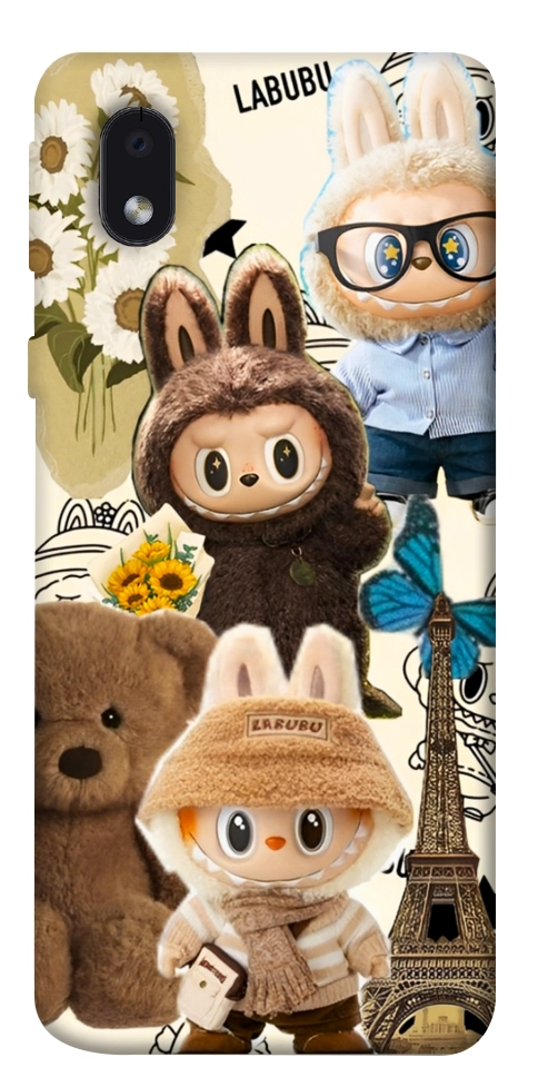 Чохол Labubu mood для Galaxy M01 Core