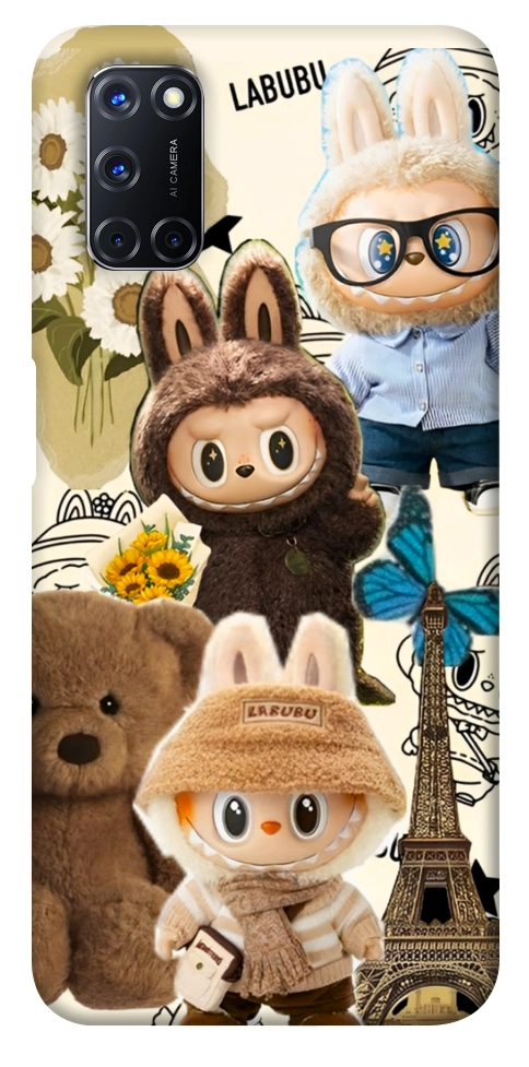 Чохол Labubu mood для Oppo A92