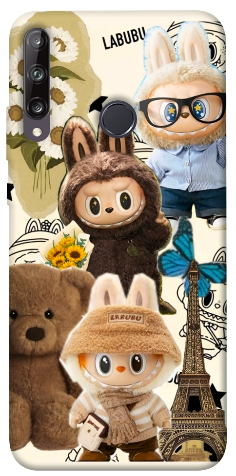 Чехол Labubu mood для Huawei P40 Lite E