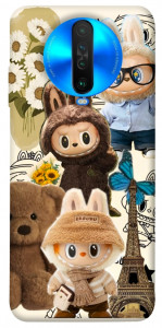 Чехол Labubu mood для Xiaomi Poco X2