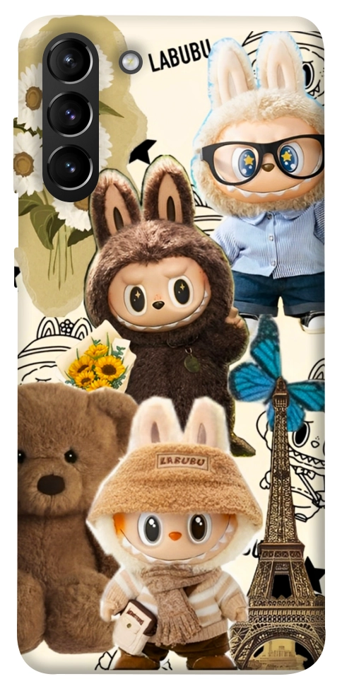 Чохол Labubu mood для Galaxy S21+