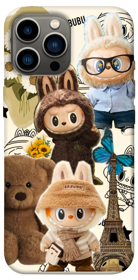 Чехол Labubu mood для iPhone 13 Pro Max