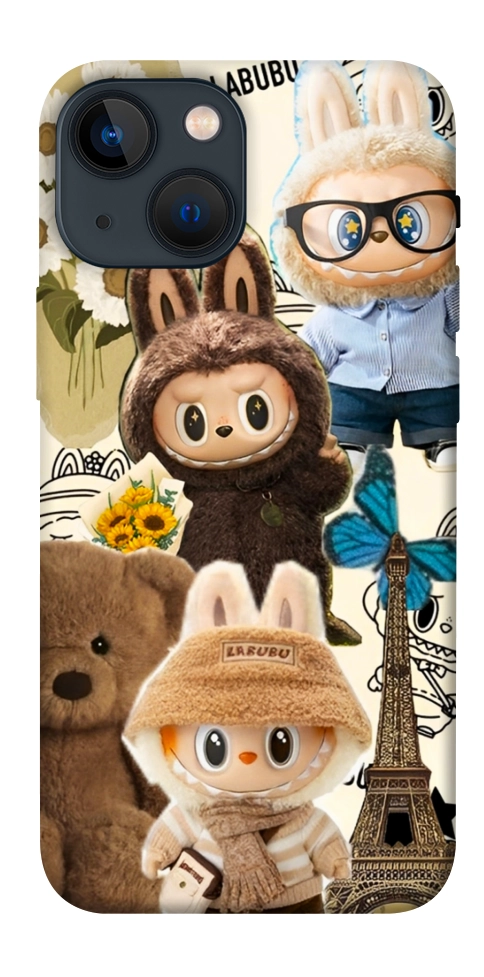 Чохол Labubu mood для iPhone 13 mini