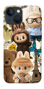 Чохол Labubu mood для iPhone 13 mini