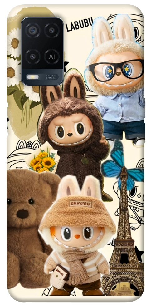 Чохол Labubu mood для Oppo A54 4G