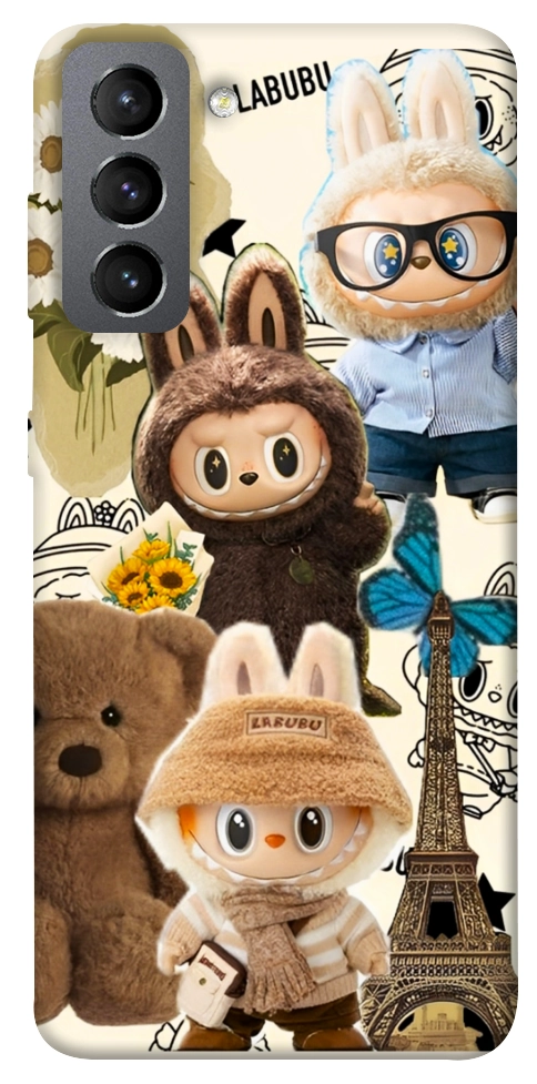 Чохол Labubu mood для Galaxy S21 FE