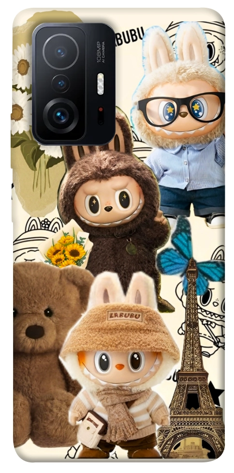 Чохол Labubu mood для Xiaomi 11T