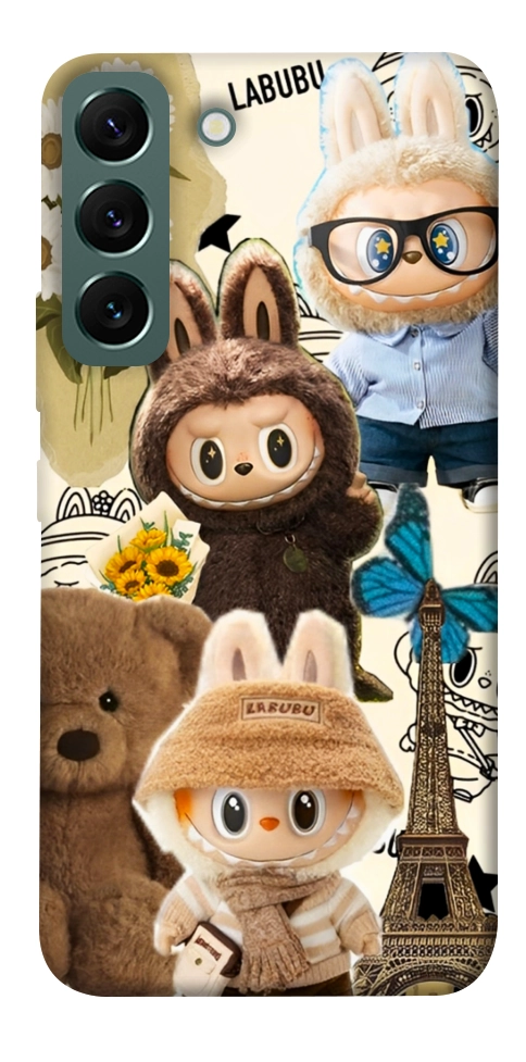 Чохол Labubu mood для Galaxy S22
