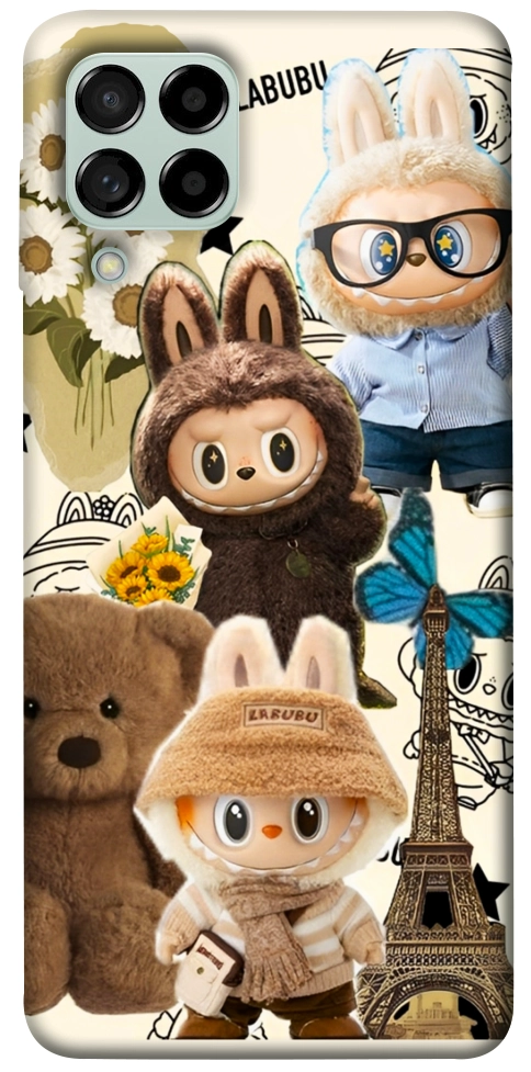 Чехол Labubu mood для Galaxy M53