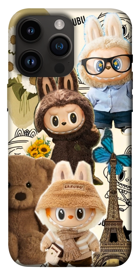 Чехол Labubu mood для iPhone 14 Pro Max