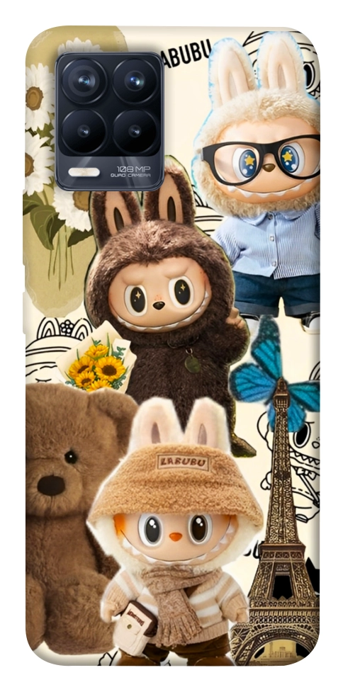 Чехол Labubu mood для Realme 8 Pro