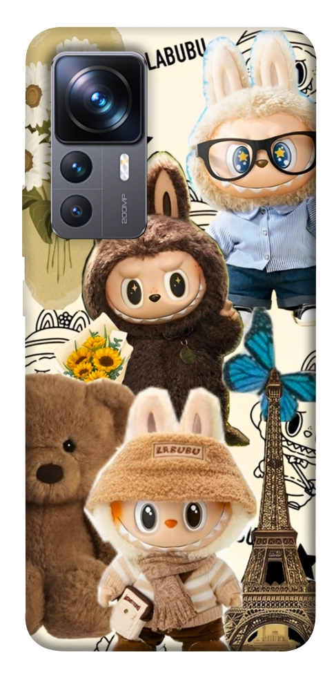 Чехол Labubu mood для Xiaomi 12T