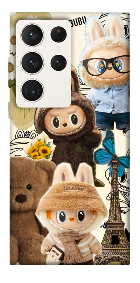 Чохол Labubu mood для Galaxy S23 Ultra
