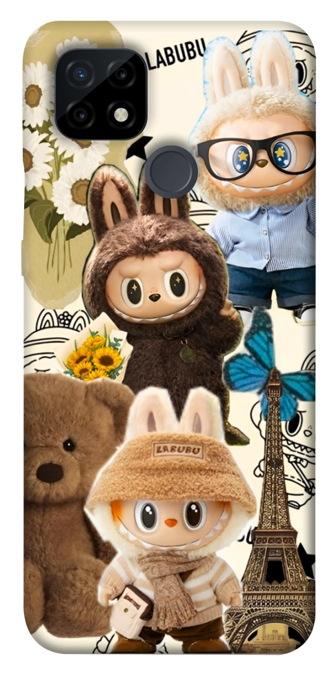 Чохол Labubu mood для Realme C21